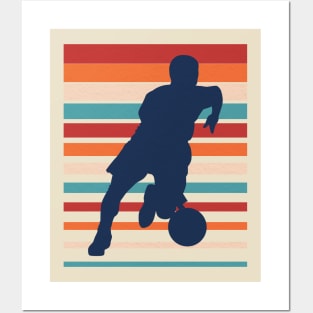 Retro Basketball Posters and Art